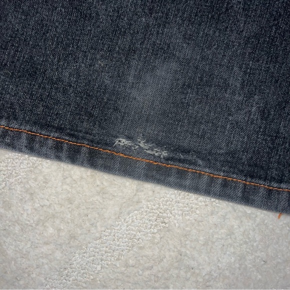 Vintage Painted Ed Hardy Jeans - Picture 4 of 5